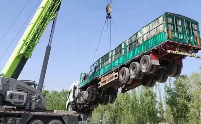 高州道路脱困救援案例